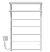 Сушарка для рушників електрична Deffi Lux Hotel П7 400х800 ліве підключення WD04 білий A.LH.80.40.7.E.W.L.4