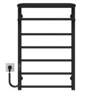 Сушарка для рушників електрична Deffi Lux Hotel П7 400х800 ліве підключення JD04 чорний A.LH.80.40.7.E.B.L.2