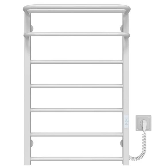 Электрический полотенцесушитель Deffi Lux Hotel П7 400х800 правое подключение WD04 белый A.LH.80.40.7.E.W.R.4