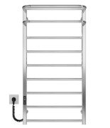 Электрический полотенцесушитель Deffi Lux Hotel П9 400х1000 левое подключение JD04 хром A.LH.100.40.9.E.C.L.2