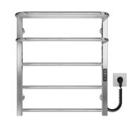 Электрический полотенцесушитель Deffi Lux Hotel П5 400х600 правое подключение JD04 хром A.LH.60.40.5.E.C.R.2