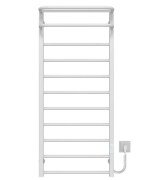 Электрический полотенцесушитель Deffi Lux Hotel П11 400х1200 правое подключение WD04 белый A.LH.120.40.11.E.W.R.4