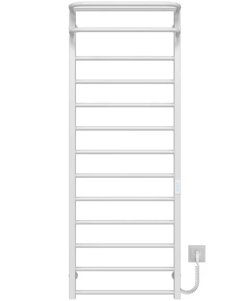 Электрический полотенцесушитель Deffi Lux Hotel П13 400х1400 правое подключение WD04 белый A.LH.140.40.13.E.W.R.4