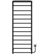 Електрична сушарка для рушників Deffi Lux Hotel П13 400х1400 праве підключення JD04 чорний A.LH.140.40.13.E.B.R.2