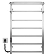 Электрический полотенцесушитель Deffi Lux Hotel П7 500х800 левое подключение JD04 хром A.LH.80.50.7.E.C.L.2