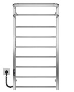 Электрический полотенцесушитель Deffi Lux Hotel П9 500х1000 левое подключение JD04 хром A.LH.100.50.9.E.C.L.2