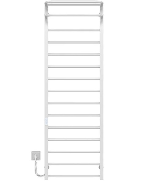 Електричний сушка для рушників Deffi Lux Hotel П15 400х1600 ліве підключення WD04 білий A.LH.160.40.15.E.W.L.4