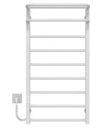 Электрический полотенцесушитель Deffi Lux Hotel П9 500х1000 левое подключение WD04 белый A.LH.100.50.9.E.W.L.4