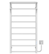 Электрический полотенцесушитель Deffi Lux Hotel П9 500х1000 правое подключение WD04 белый A.LH.100.50.9.E.W.R.4