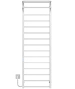 Электрический полотенцесушитель Deffi Lux Hotel П15 400х1600 левое подключение WD04 белый A.LH.160.40.15.E.W.L.4