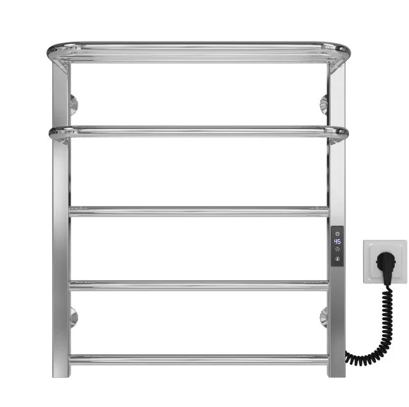 Электрический полотенцесушитель Deffi Lux Hotel П5 500х600 правое подключение JD04 хром A.LH.60.50.5.E.C.R.2
