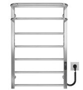 Сушарка для рушників електрична Deffi Lux Hotel П7 500х800 праве підключення JD04 хром A.LH.80.50.7.E.C.R.2