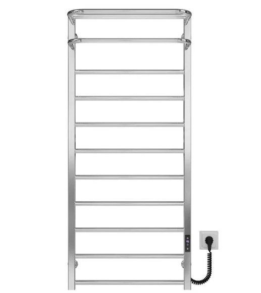 Электрический полотенцесушитель Deffi Lux Hotel П11 500х1200 правое подключение JD04 хром A.LH.120.50.11.E.C.R.2