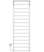 Электрический полотенцесушитель Deffi Lux Hotel П15 400х1600 левое подключение WD04 белый A.LH.160.40.15.E.W.L.4