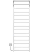 Електричний сушка для рушників Deffi Lux Hotel П15 400х1600 ліве підключення WD04 білий A.LH.160.40.15.E.W.L.4