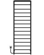 Электрический полотенцесушитель Deffi Lux Hotel П15 400х1600 левое подключение JD04 черный A.LH.160.40.15.E.B.L.2