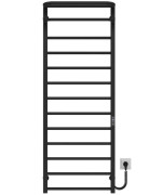 Электрический полотенцесушитель Deffi Lux Hotel П13 500х1400 правое подключение JD04 черный A.LH.140.50.13.E.B.R.2