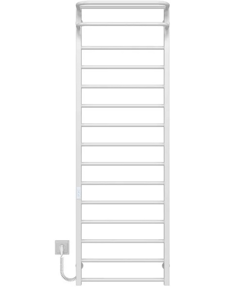 Сушарка для рушників електрична Deffi Lux Hotel П15 500х1600 ліве підключення WD04 білий A.LH.160.50.15.E.W.L.4