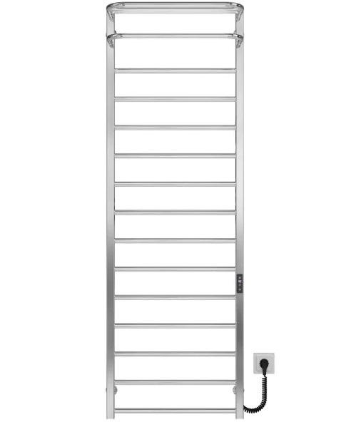 Электрический полотенцесушитель Deffi Lux Hotel П15 500х1600 правое подключение JD04 хром A.LH.160.50.15.E.C.R.2