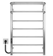 Электрический полотенцесушитель Deffi Lux Hotel П7 600х800 левое подключение JD04 хром A.LH.80.60.7.E.C.L.2