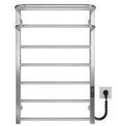 Сушарка для рушників електрична Deffi Lux Hotel П7 600х800 праве підключення JD04 хром A.LH.80.60.7.E.C.R.2