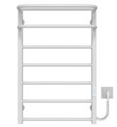 Электрический полотенцесушитель Deffi Lux Hotel П7 600х800 правое подключение WD04 белый A.LH.80.60.7.E.W.R.4