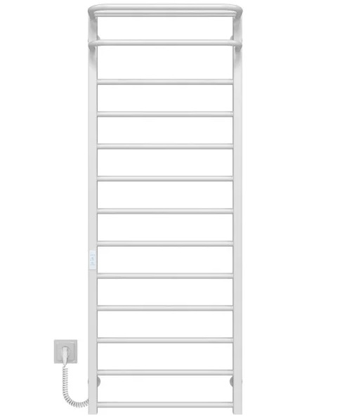 Електрична сушарка для рушників Deffi Lux Hotel П13 600х1400 ліве підключення WD04 білий A.LH.140.60.13.E.W.L.4