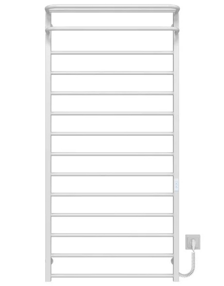 Електрична сушарка для рушників Deffi Lux Hotel П14 700х1500 праве підключення JD04 білий A.LH.150.70.14.E.W.R.4