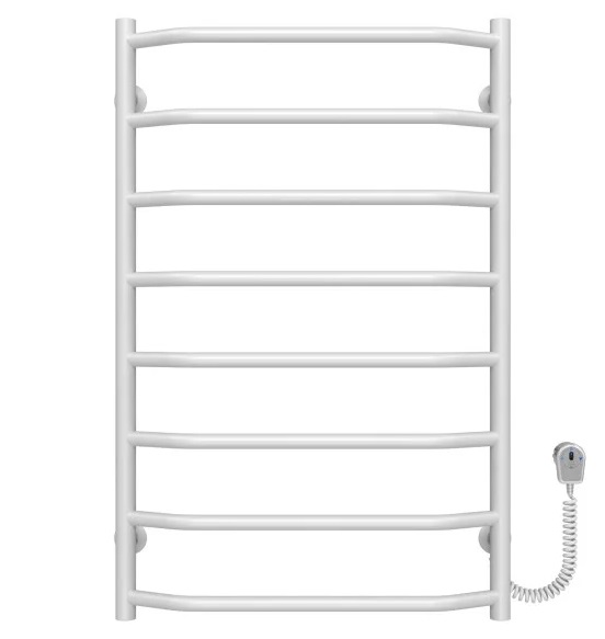 Электрический полотенцесушитель Deffi Трапеция П8 500х800 правое подключение EF16 белый D.TR.80.50.8.E.W.R.5