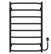 Электрический полотенцесушитель Deffi Трапеция П8 500х800 правое подключение EF16 черный D.TR.80.50.8.E.B.R.5