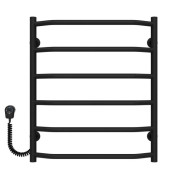 Электрический полотенцесушитель Deffi Трапеция П6 500х600 левое подключение EF16 черный D.TR.60.50.6.E.B.L.5