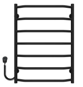 Электрический полотенцесушитель Deffi Трапеция П7 500х700 левое подключение EF16 черный D.TR.70.50.7.E.B.L.5