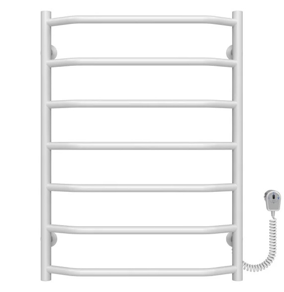 Електрична сушарка для рушників Deffi Трапеція П7 500х700 праве підключення EF16 білий D.TR.70.50.7.E.W.R.5