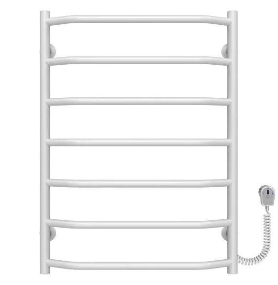 Электрический полотенцесушитель Deffi Трапеция П7 500х700 правое подключение EF16 белый D.TR.70.50.7.E.W.R.5