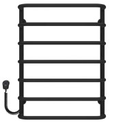 Электрический полотенцесушитель Deffi Стандарт П7 500х700 левое подключение EF16 черный D.SS.70.50.7.E.B.L.5