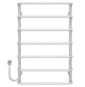 Электрический полотенцесушитель Deffi Стандарт П7 500х800 левое подключение EF16 белый D.SS.80.50.7.E.W.L.5
