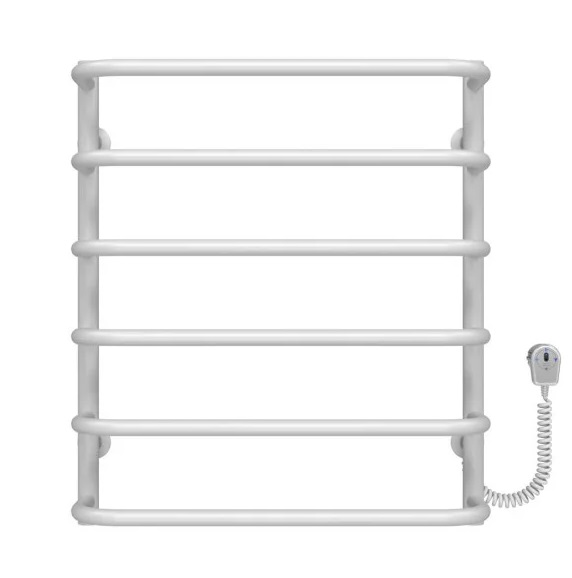 Електрична сушарка для рушників Deffi Стандарт П6 500х600 праве підключення EF16 білий D.SS.60.50.6.E.W.R.5