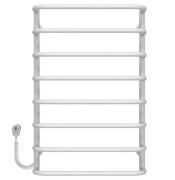 Электрический полотенцесушитель Deffi Стандарт П8 500х800 левое подключение EF16 белый D.SS.80.50.8.E.W.L.5
