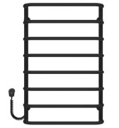 Электрический полотенцесушитель Deffi Стандарт П8 500х800 левое подключение EF16 черный D.SS.80.50.8.E.B.L.5