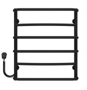 Электрический полотенцесушитель Deffi Аквамикс П6 500х600 левое подключение EF16 черный D.AM.60.50.6.E.B.L.5