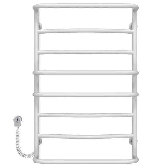 Электрический полотенцесушитель Deffi Аквамикс П8 500х800 левое подключение EF16 белый D.AM.80.50.8.E.W.L.5
