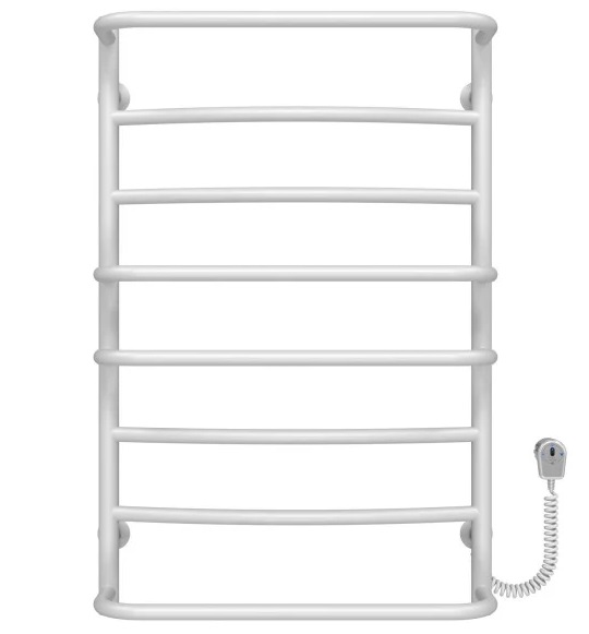 Електрична сушарка для рушників Deffi Аквамікс П8 500х800 праве підключення EF16 білий D.AM.80.50.8.E.W.R.5