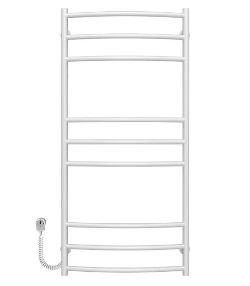 Электрический полотенцесушитель Deffi Классик Элит П9 500х1100 левое подключение EF16 белый D.KE.110.50.9.E.W.L.5