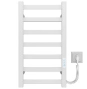 Электрический полотенцесушитель Deffi Avast П7 300х600 правое подключение WD04 белый B.AV.60.30.7.E.W.R.4