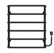 Електрична сушарка для рушників Deffi Стандарт П6 500х600 праве підключення EF16 чорний D.SS.60.50.6.E.B.R.5