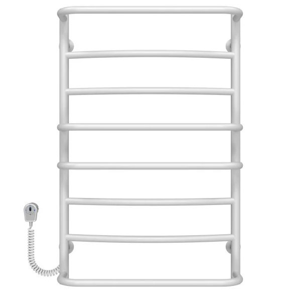 Електрична сушарка для рушників Deffi Аквамікс П8 500х800 ліве підключення EF16 білий D.AM.80.50.8.E.W.L.5