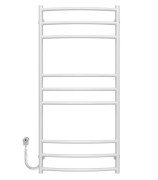 Электрический полотенцесушитель Deffi Классик Элит П9 500х1100 левое подключение EF16 белый D.KE.110.50.9.E.W.L.5