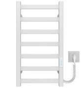 Електрична сушарка для рушників Deffi Avast П7 400х600 праве підключення WD04 білий B.AV.60.40.7.E.W.R.4