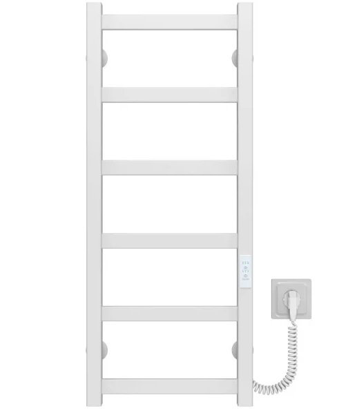 Електрична сушарка для рушників Deffi Avast П6 400х800 праве підключення WD04 білий B.AV.80.40.6.E.W.R.3