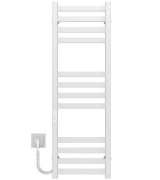 Электрический полотенцесушитель Deffi Avast П12 400х1000 левое подключение WD04 белый B.AV.100.40.12.E.W.L.4